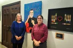Nancy Frazier, left, a science educator at KSD and the KSD union president, and KSD Superintendent Luanne Barron have spent many years working together. Frazier will step down from her position as union president on the same day that Barron retires as superintendent.