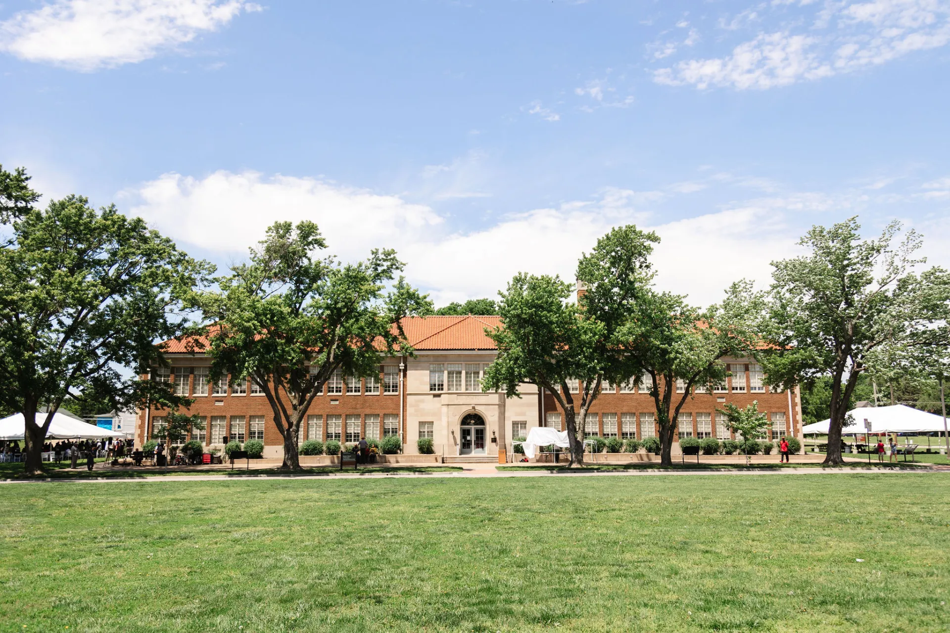 Credit: KLY Photography, Paid for by the National Park Service The Brown v. Board of Education National Historic Park in Topeka, served as Monroe Elementary School, one of Topeka’s four historically segregated Black elementary schools.