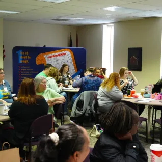 ESP's gathered in a room
