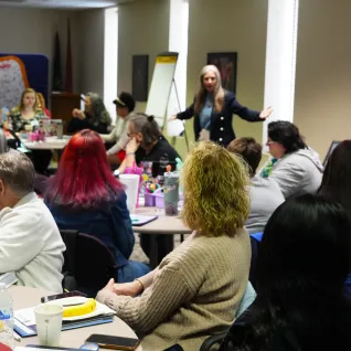 ESP's gathered in a room