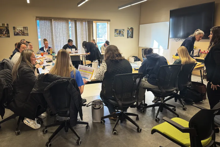 Educators attending an Educators Rising Conference